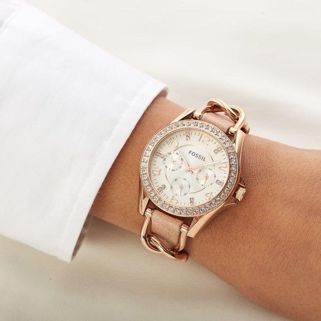 Fossil Watch Women Es3466, Fesyen 