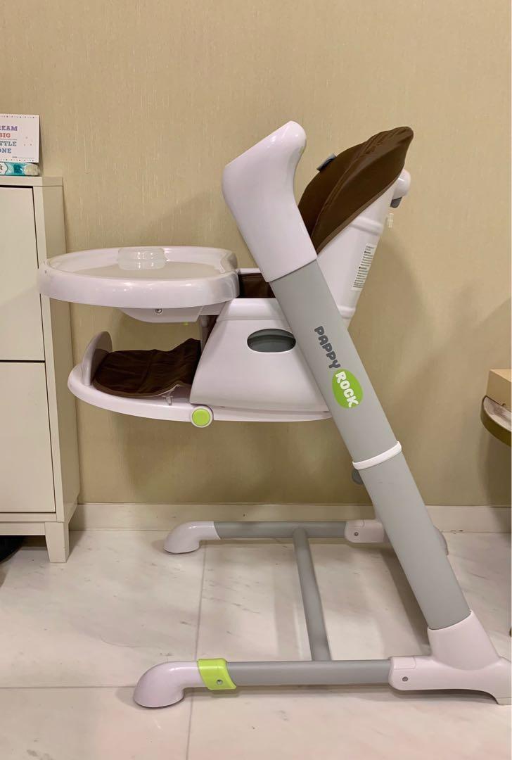 Pali Pappy Rock High Chair auto swing Babies Kids Nursing