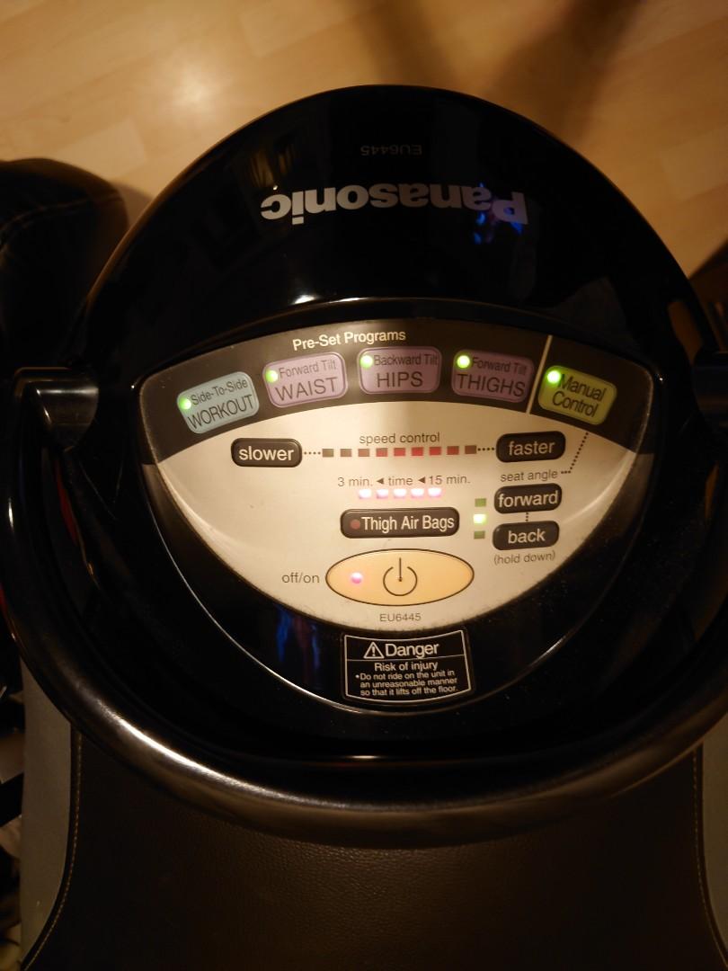 Panasonic EU6445 （分類：運動與健身 - 有氧健身器材）位於 Hong Kong。 由 thejonching 提交（商品編號 1141001663，圖片 3）。簡介： Like new Panasonic EU6445 horse training machine. Good condition. Tested and working. House cleaning.。