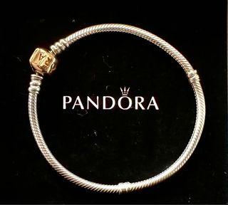 Pandora Bracelet 14K gold clasp
