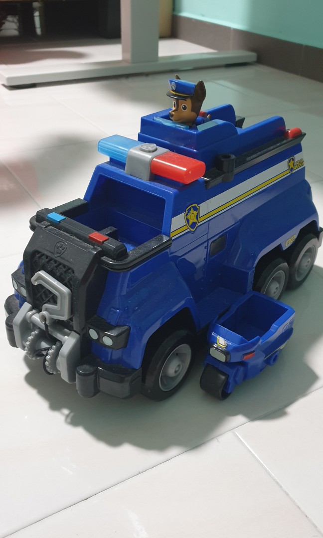 Paw patrol police truck discount