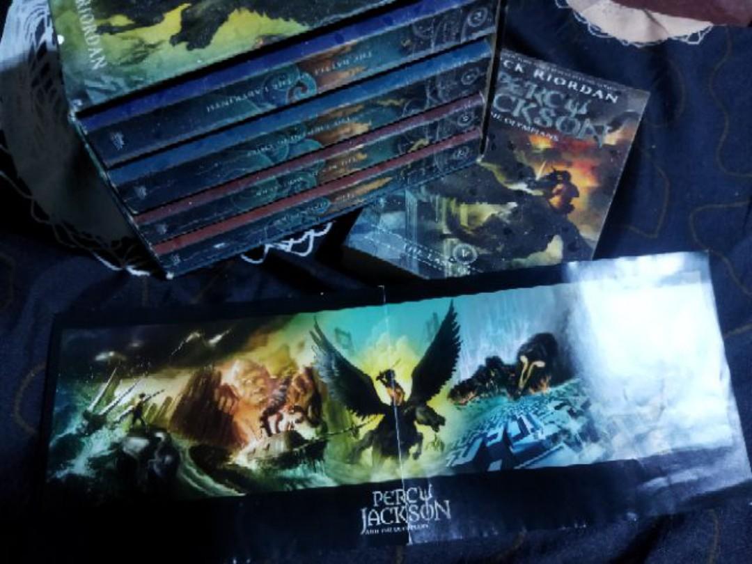 Percy Jackson and the Olympians Set Preloved (ORIGINAL), Hobbies & Toys