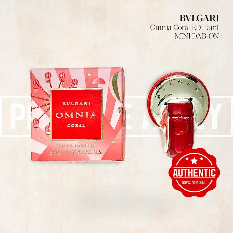 Bvlgari omnia coral 5ml sales