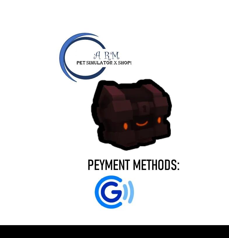 PET SIMULATOR X HELL CHEST MIMIC, Video Gaming, Gaming Accessories, In