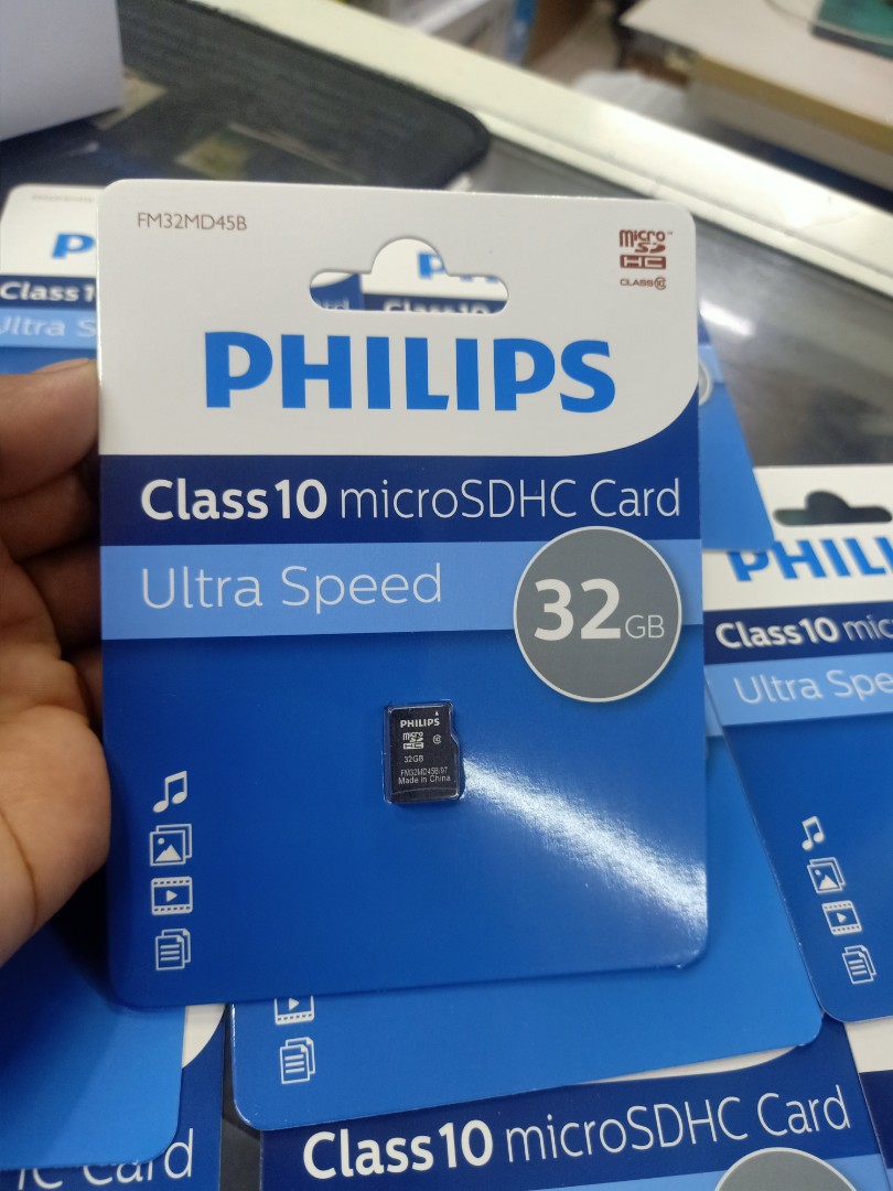 Philips Class 10 32gb Micro Sd Card Mobile Phones Gadgets Mobile Gadget Accessories Memory Sd Cards On Carousell