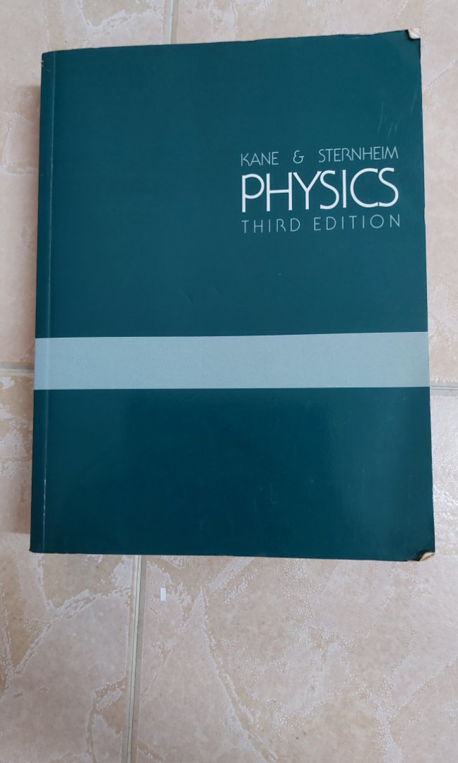 Physics Textbook 3rd edition, Hobbies & Toys, Books & Magazines ...