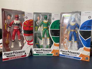 Power Rangers Lightning Collection Lost Galaxy Red // Zeo Green // Zeo Blue