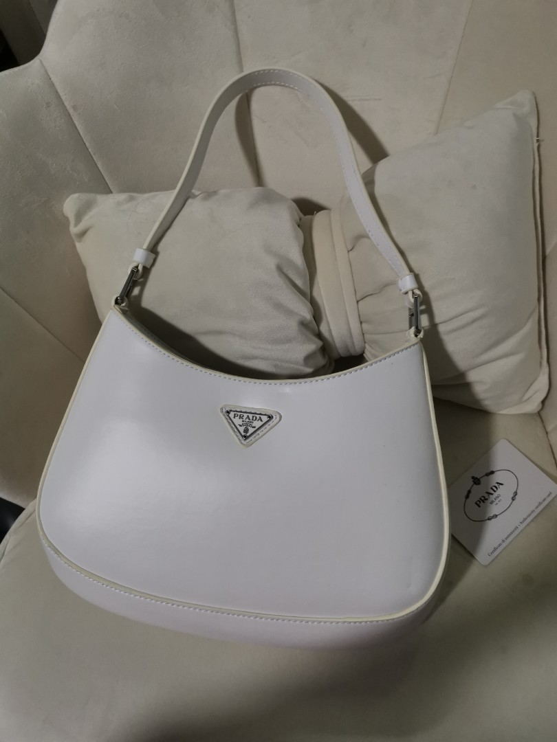 Prata white, Luxury, Bags & Wallets on Carousell