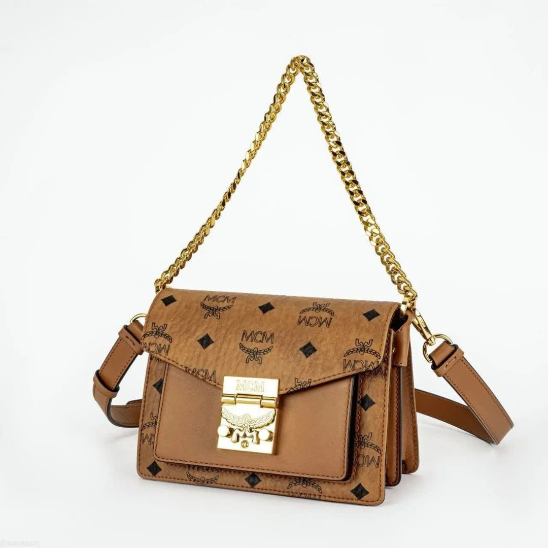 READY STOCK MCM PATRICIA MINI CROSSBODY 