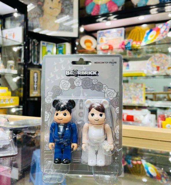 Medicom Be@rbrick Bearbrick Greeting Marriage 2 PLUS exclusive 100% Figure Set 