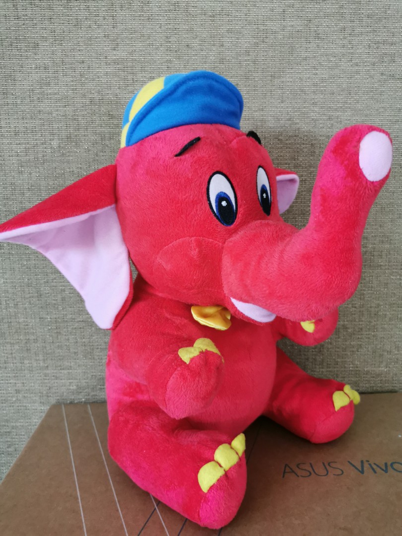 Red Elephant Stuffed Toy Hobbies Toys Toys Games