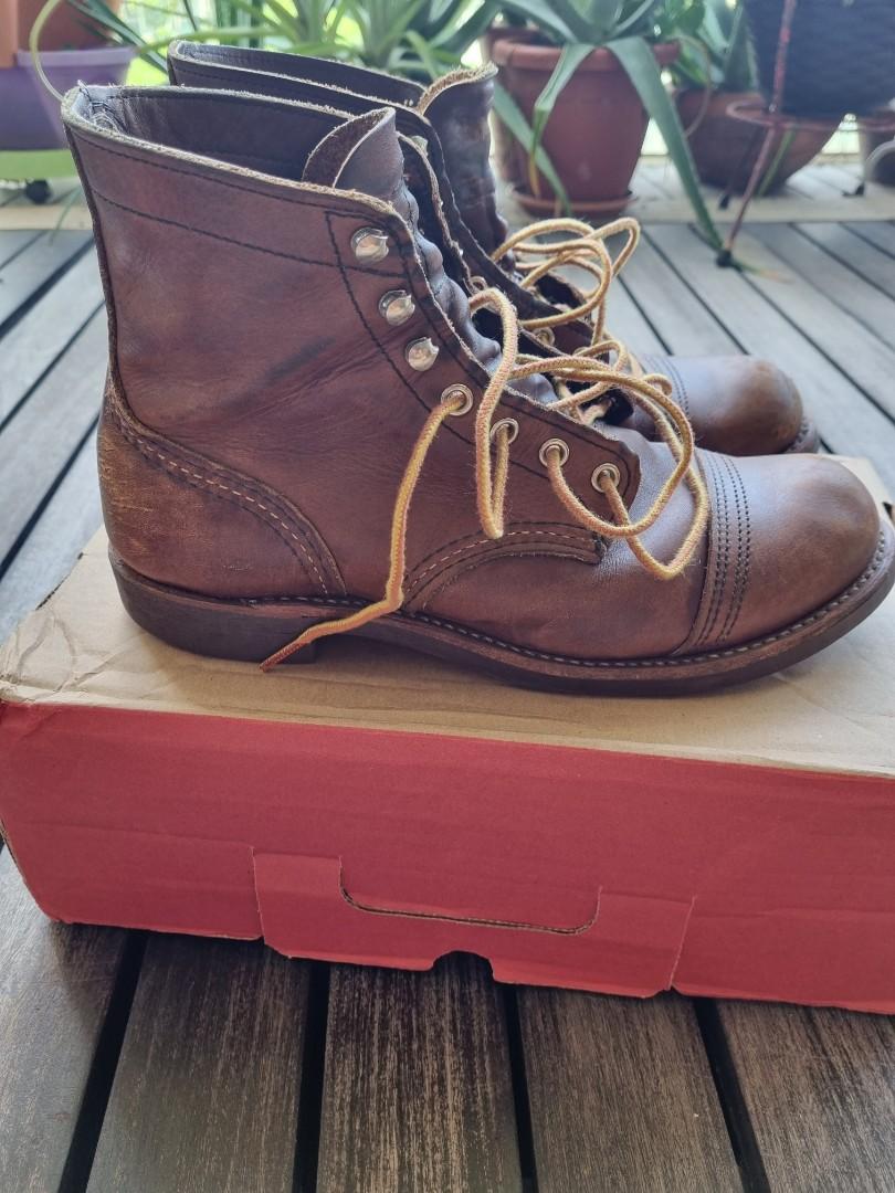 Red Wing Iron Ranger 8111 Amber Harness Men s Fashion Footwear