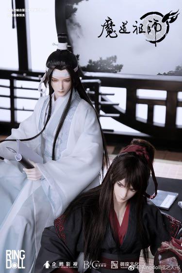 Ringdoll 戒之人形魔道祖師魏無羨藍忘機BJD, 興趣及遊戲, 玩具& 遊戲類