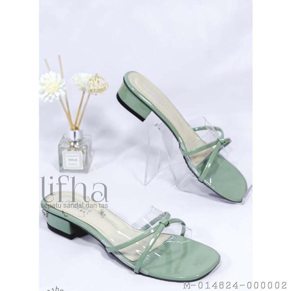Sandal heels wanita shop