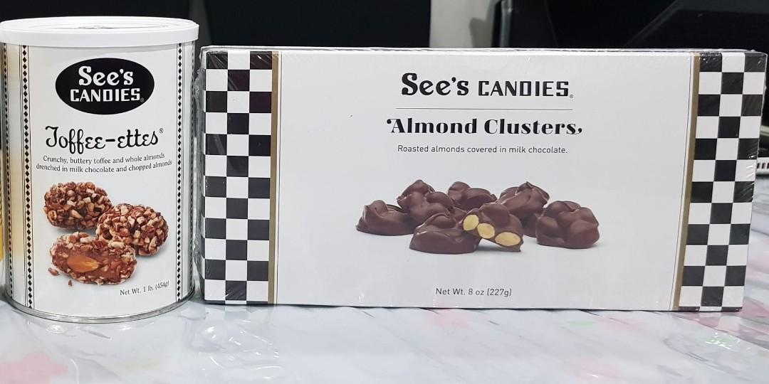 See's Candies Almond Cluster fm USA, Food & Drinks, Gift Baskets