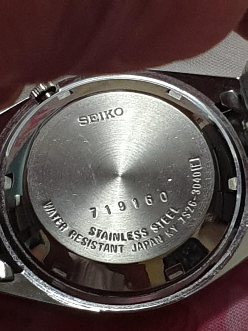 Seiko 5 Automatic 1997 21 jewels blue dial. Made in Japan Luxury