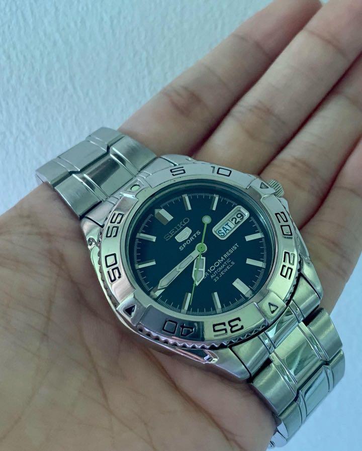 Seiko 5 Sports Blue, Men's Fashion, Watches & Accessories, Watches on  Carousell