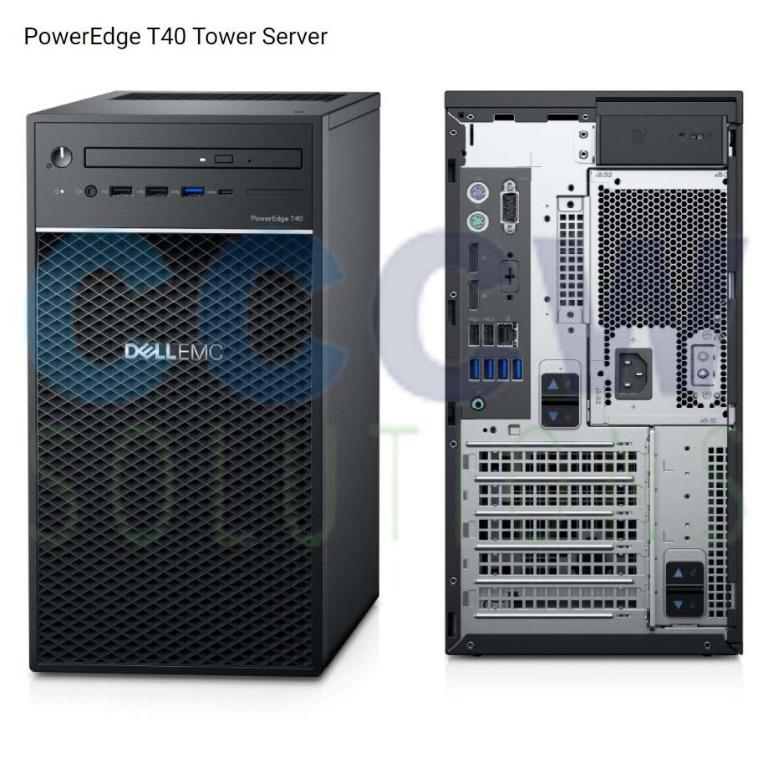 Server - Dell PowerEdge T40 Tower Server Intel Xeon E-2224G 3.5GHz, 8M cache, 4C/4T (Category: Office & Business Technology) located in Manila. Submitted by rich_cat (Listing ID 1140980101, Image 1). Description: 🟢PowerEdge T40 Tower Server The building block for your small business. The dependable, efficient, and affordable entry-level server to support your growing business. Ideal for file and print and mail and messaging. Full Specs: 🟢"Dell™