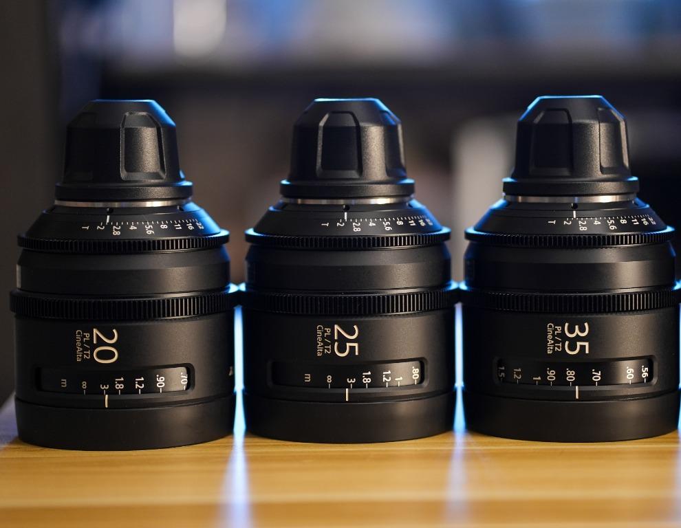 Pl Mount Sony Cinealta Lenses 合FX30用] Sony Cinealta SCL-PK6 電影鏡頭PL Mount  (20mm/25mm/35mm