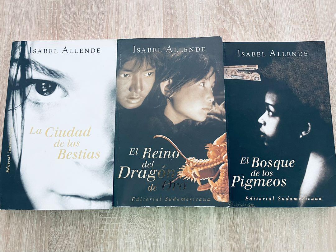 Spanish books - Isabell Allende “Memorias del Águila y el Jaguar”  (Trilogy), Hobbies & Toys, Books & Magazines, Fiction & Non-Fiction on  Carousell