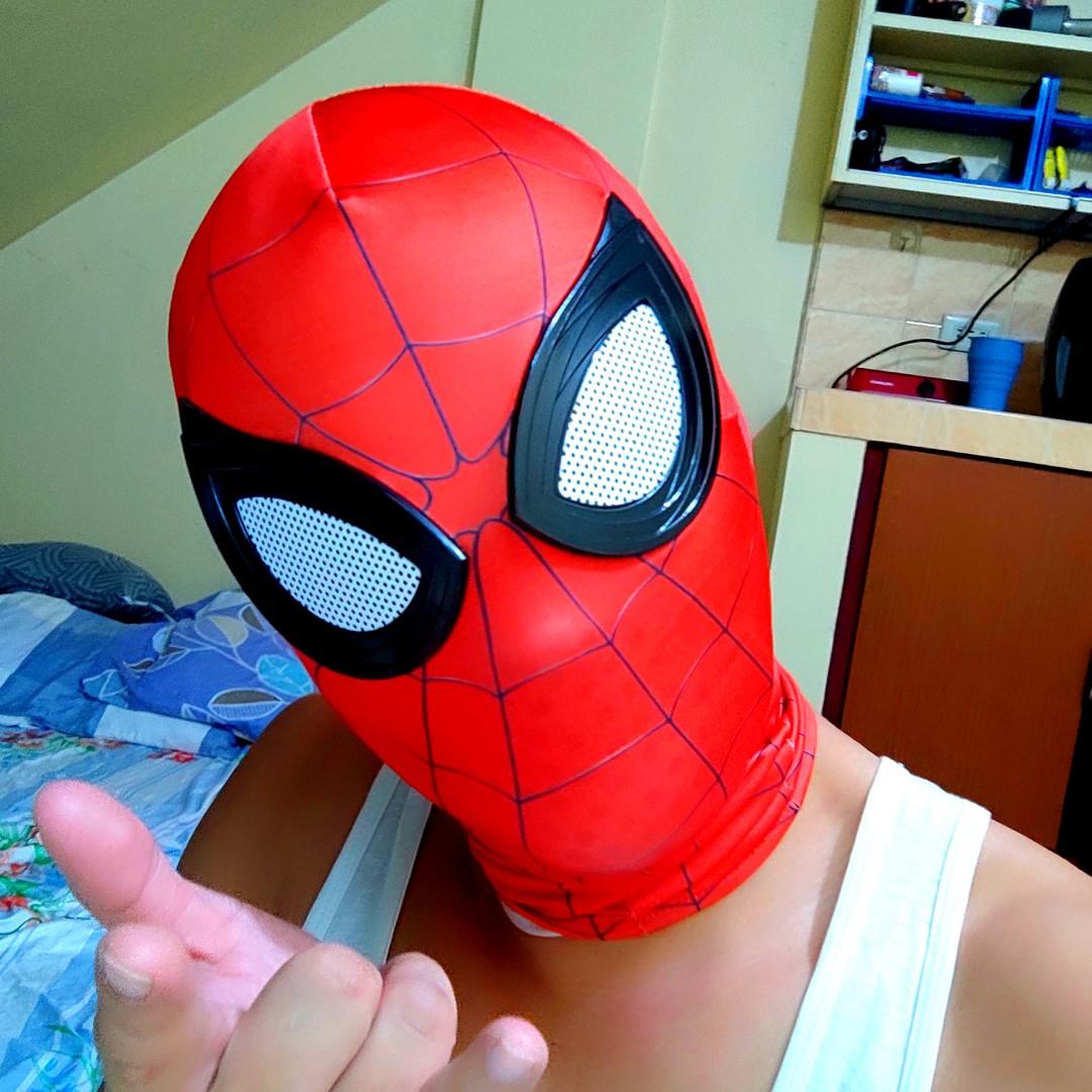 Spiderman Headgear Cosplay Mask (Category: Western Merchandise) located in Caloocan City. Submitted by guitarsandcosplayph (Listing ID 1140989911, Image 3). Description: Spider Man Mask Headgear For Sale ❗❗❗ 4 Designs Available Price 700 each Amazing Spiderman ( Andrew Garfield ) Miles Morales ( into the Spider Verse ) Far From Home ( Tom Holland ) No Way Home Black ( Tom Holland ) Lalamove Delivery Charge NCR Lbc Probinsya #spidermanheadgear #sp