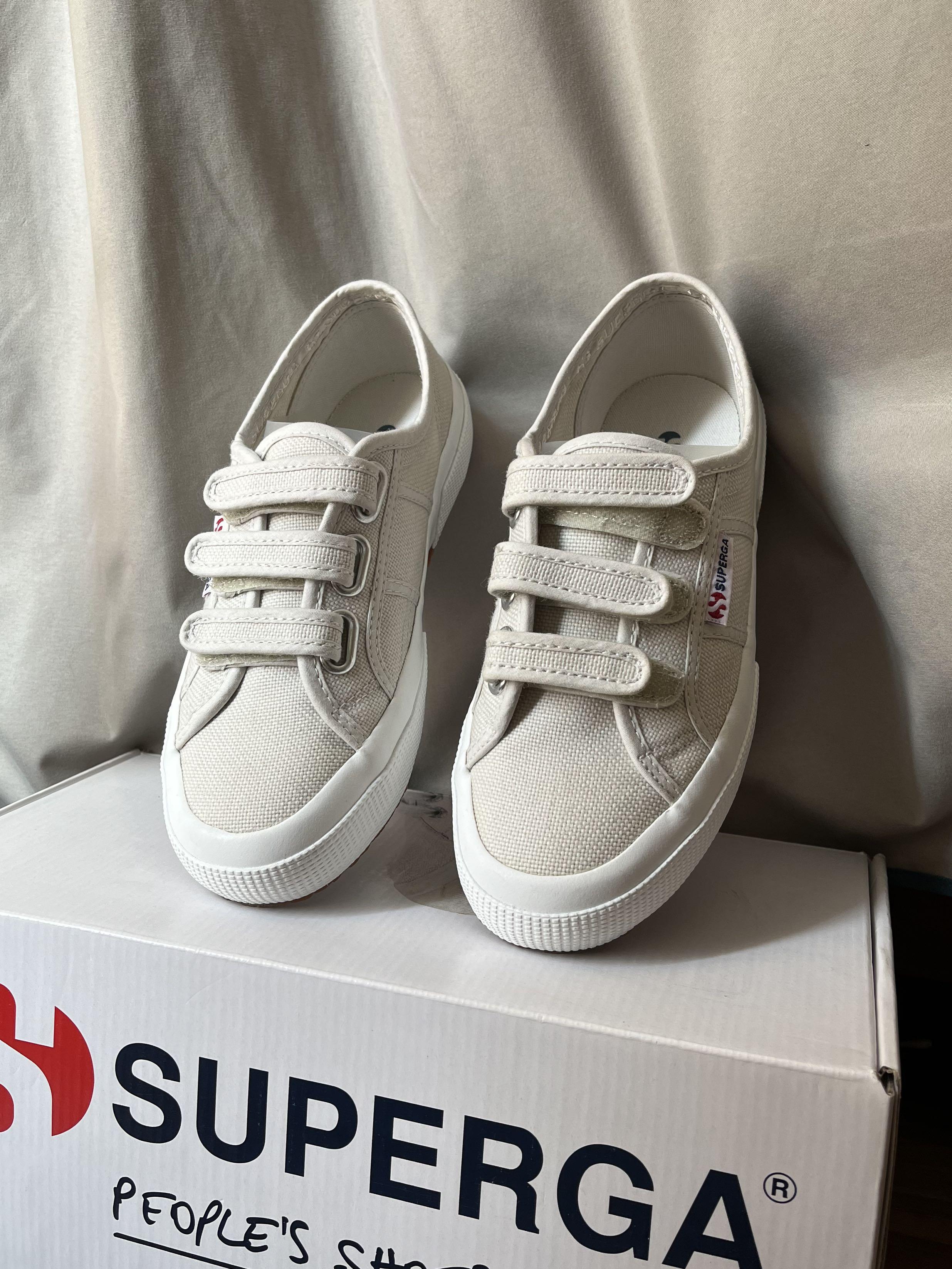 Superga Strap in Grey Vapor preloved Women s Fashion Footwear