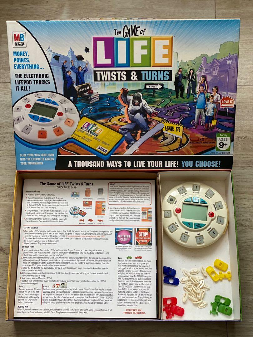The Game of Life Twists of Turns Replacement Parts / Pieces You Pick!!