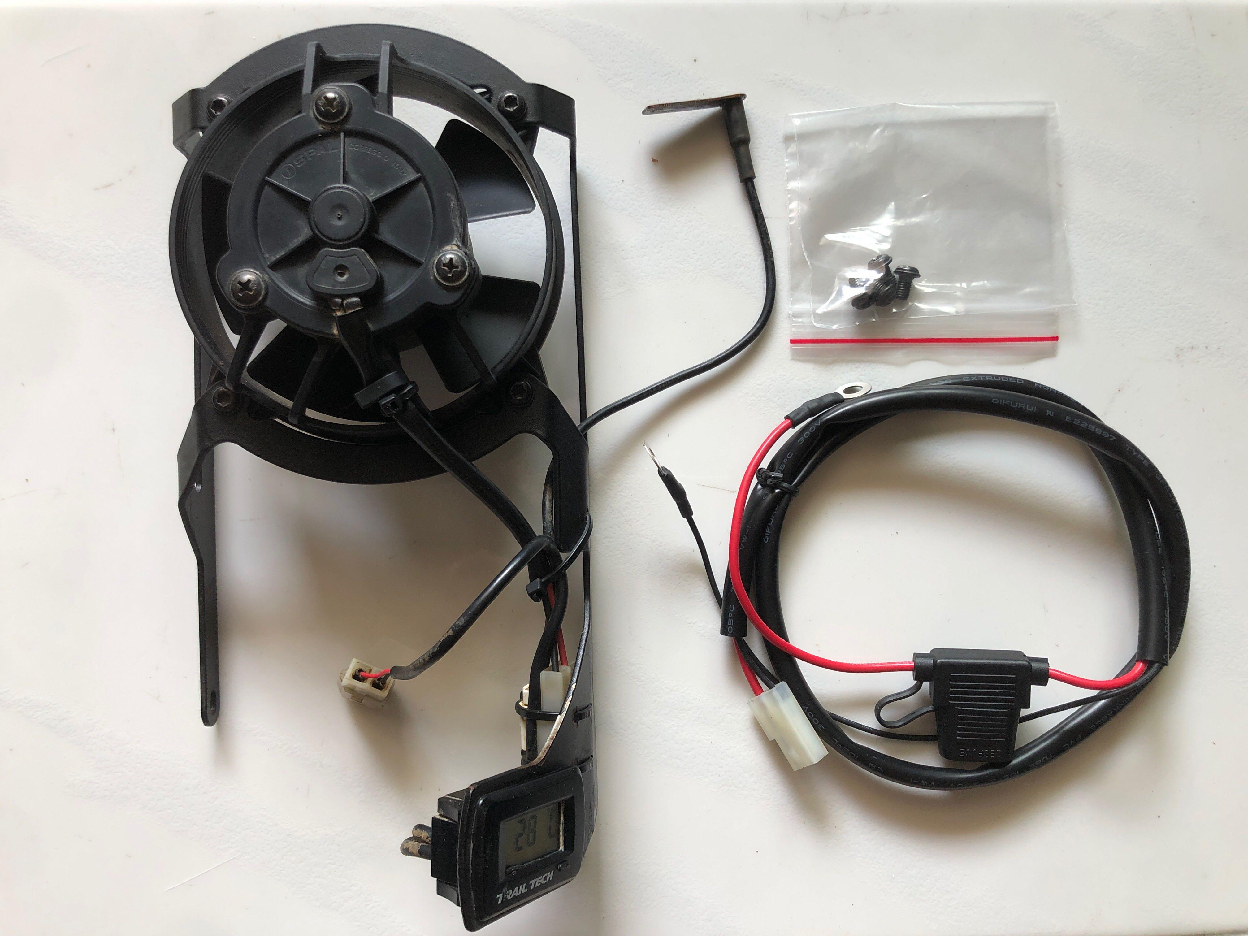 Trail Tech Fan Kit for KTM/HUSQ 732FN8, Motorcycles, Motorcycle