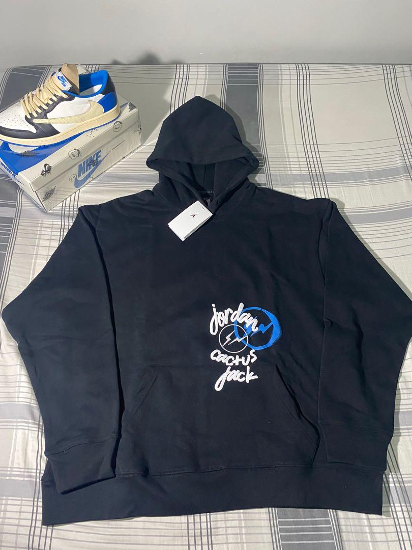 Travis scott jordan hoodie discount sizing