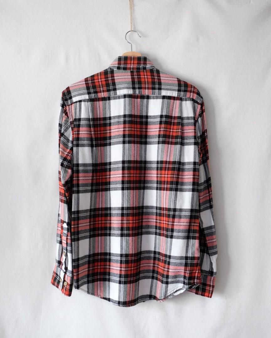 UNIQLO JW Anderson Kemeja Flannel 