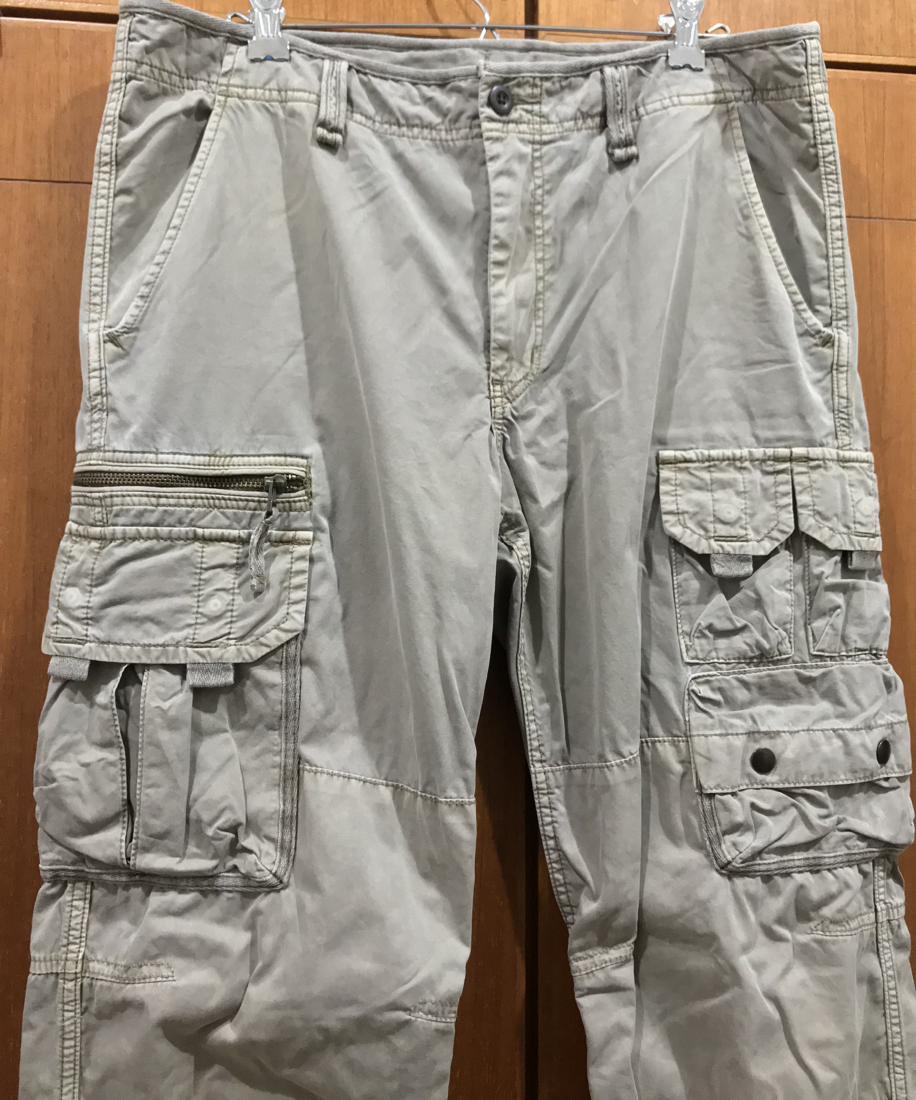 Vintage Uniqlo Cargo Pants Uniqlo Utility Multipocket Tactical Cargo Pants  W34 