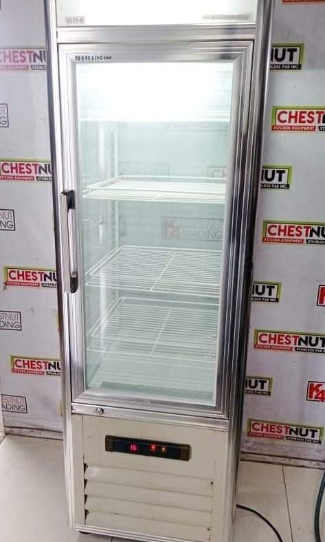 Upright Chiller Display Showcase 4-Layer (Category: Refrigerators and Freezers) located in Makati City. Submitted by budgetappliance (Listing ID 1140941687, Image 1). Description: Upright Chiller Display Showcase 4-Layer Merit Stainless Steel Dimension: 55 x 55 x 170 cm Model: SCLG4-238F NUmber: A9532B0238C001 Volume: 240L Voltage: 220V Frequency: 60Hz Rated Electric Current: 2.2A Machine Power: 390W Good condition With 30days warranty For inquir