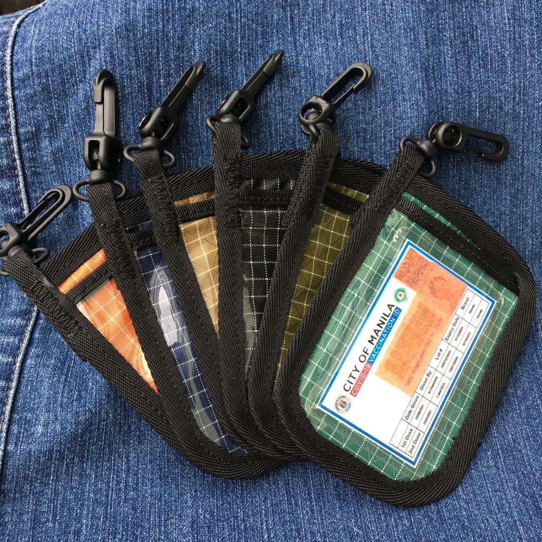 Vaccination card holder vaxxcard (Category: Wallets & Card holders) located in Manila. Submitted by blythe01 (Listing ID 1140922139, Image 2). Description: No more grappling inside your bag for your vaxxcard and ID. You can even include your Beepcard with this double sided holder. Clip it to your bag or jeans for easy access. .
