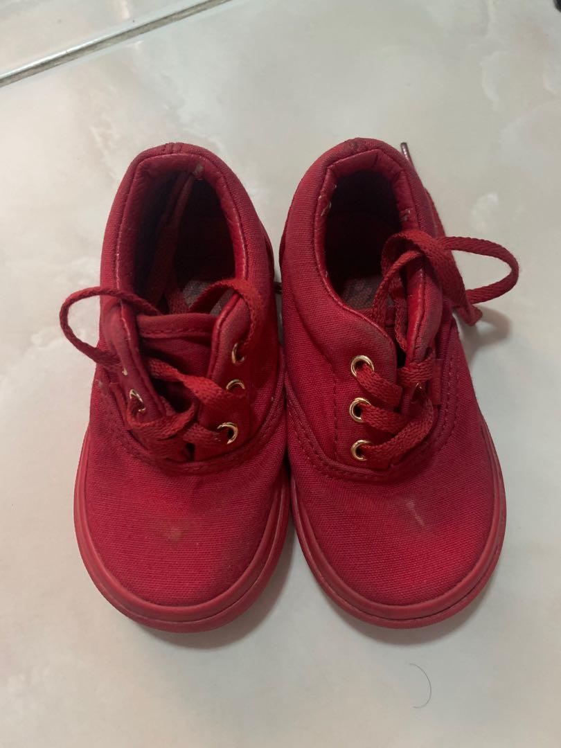 red vans for infants