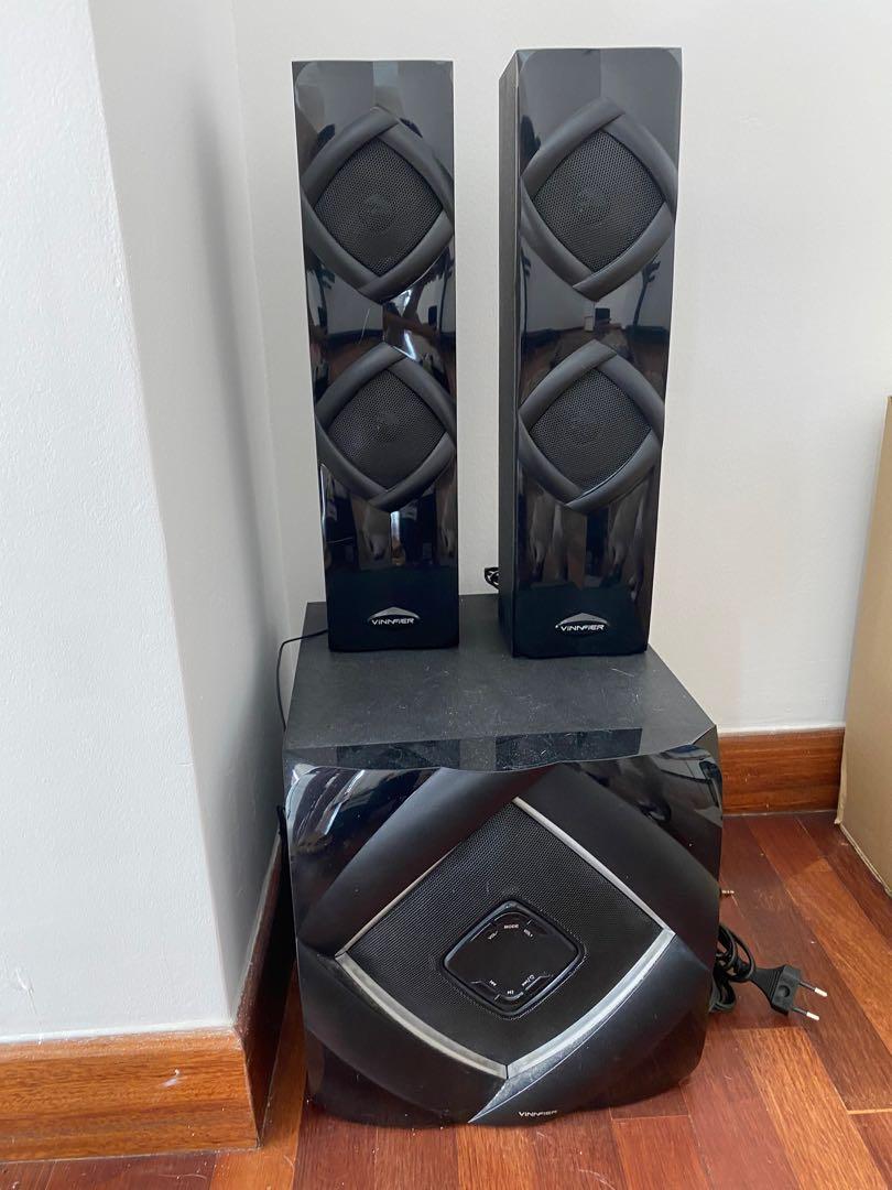 Vinnfier Speaker with Strong Subwoofer