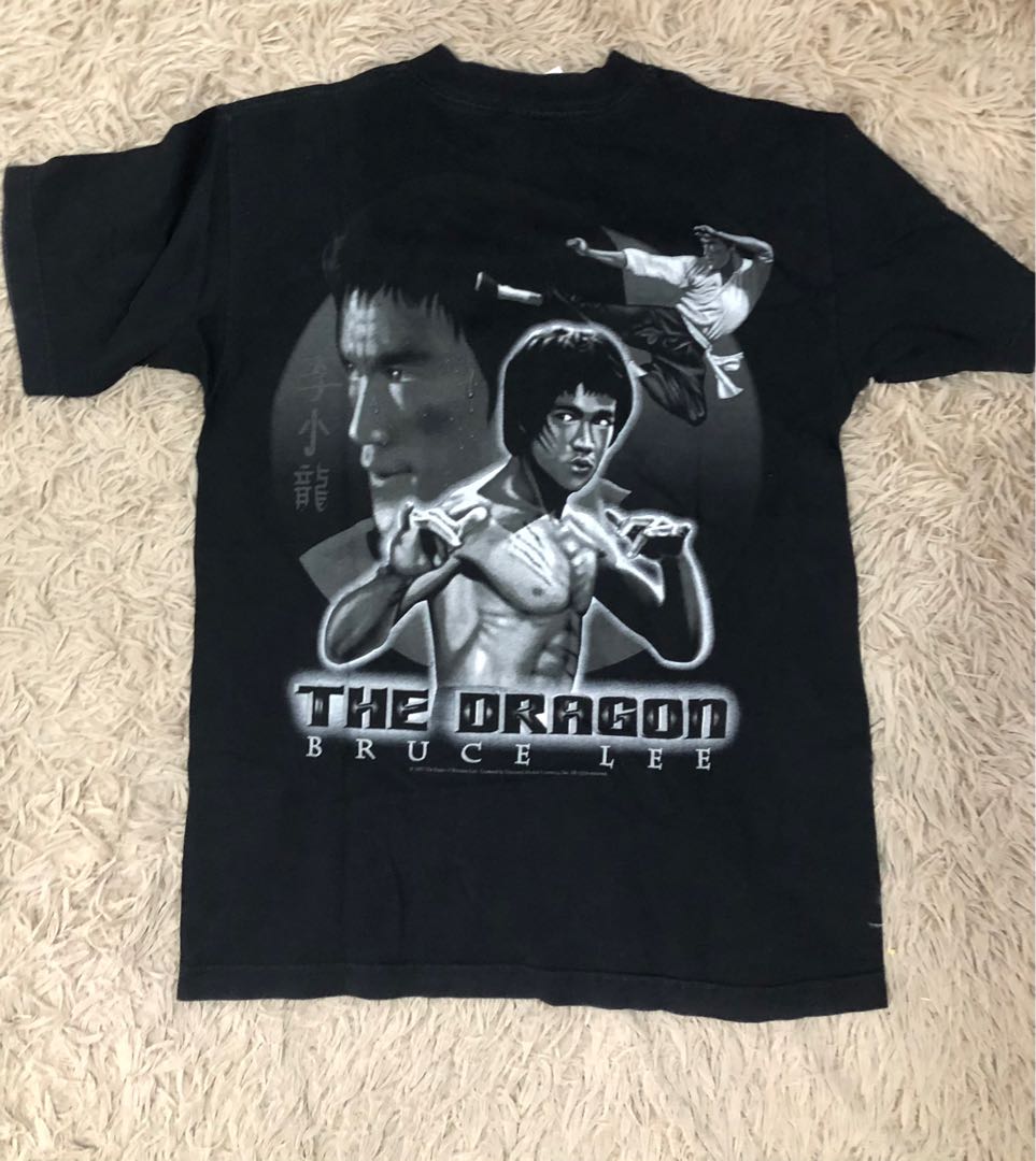 Vintage 90s Bruce Lee Movie Shirt, Men's Fashion, Tops & Sets, Tshirts ...