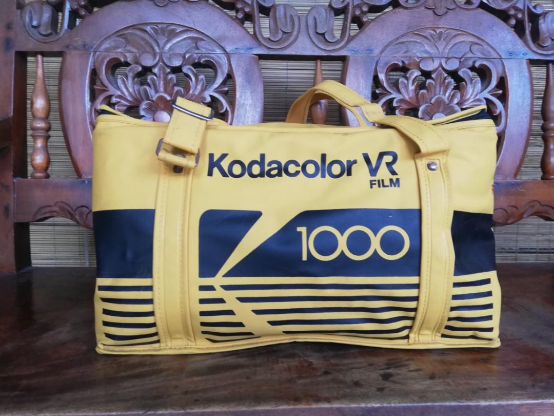 Vintage Kodak Camera bag / Insulated bag, Photography, Photography