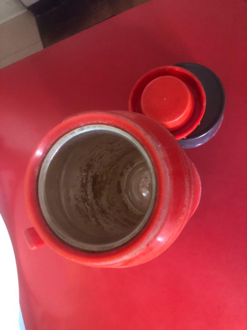 Vintage Aladdin Duraclad Hot Water Thermos, Furniture & Home Living