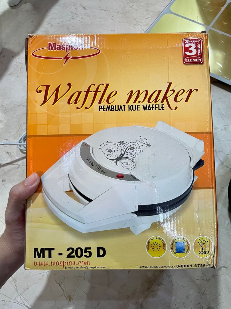 waffle maker maspion