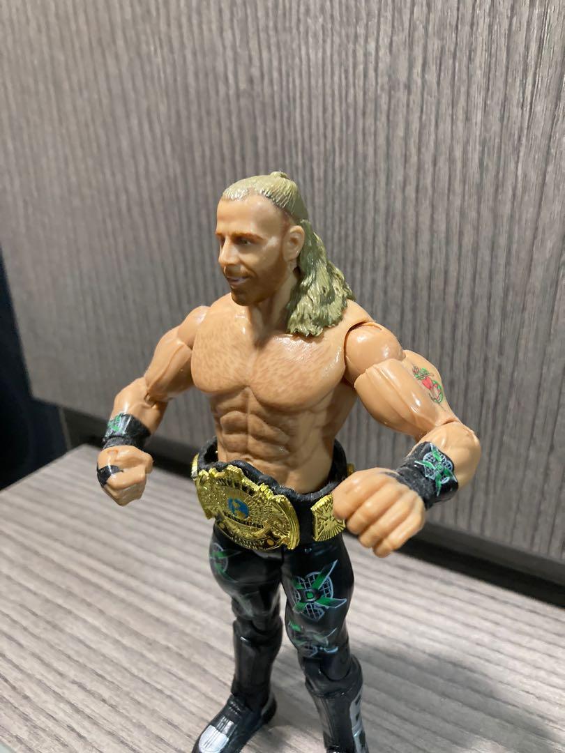 WWE Shawn Michaels Jakks HBK WWF Action Figure Toy Dwayne Johnson