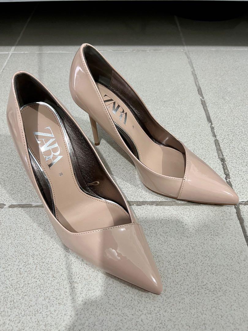 zara nude pumps