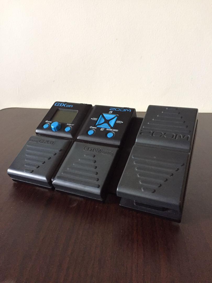 Zoom G1XOn Electric Guitar Multi effects Pedal, Hobbies & Toys, Music