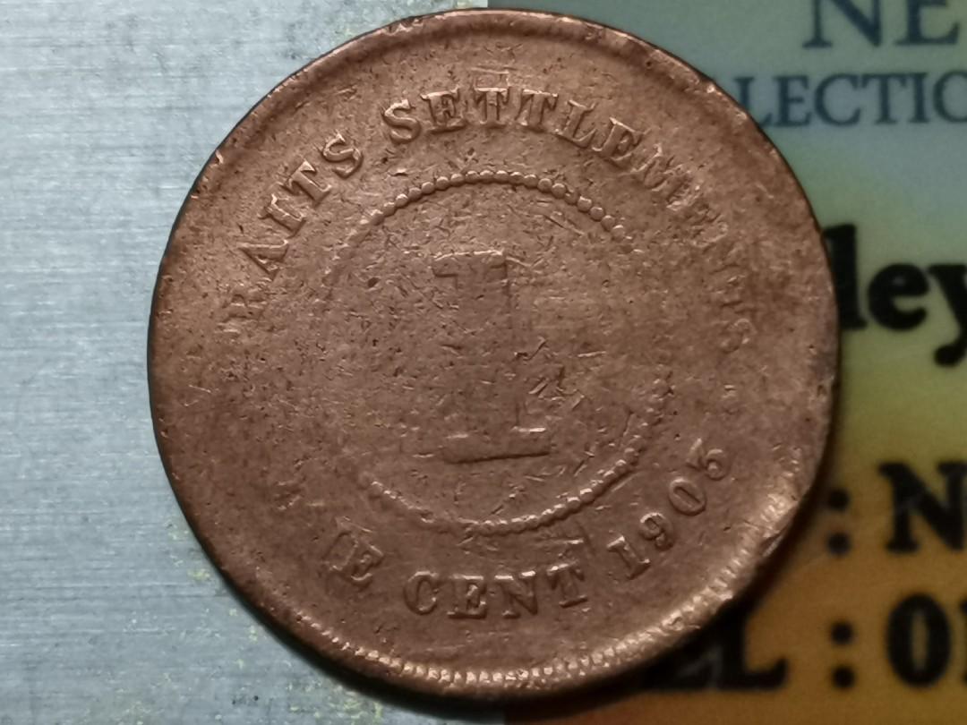Coin - 1 Cent, Hong Kong, 1903