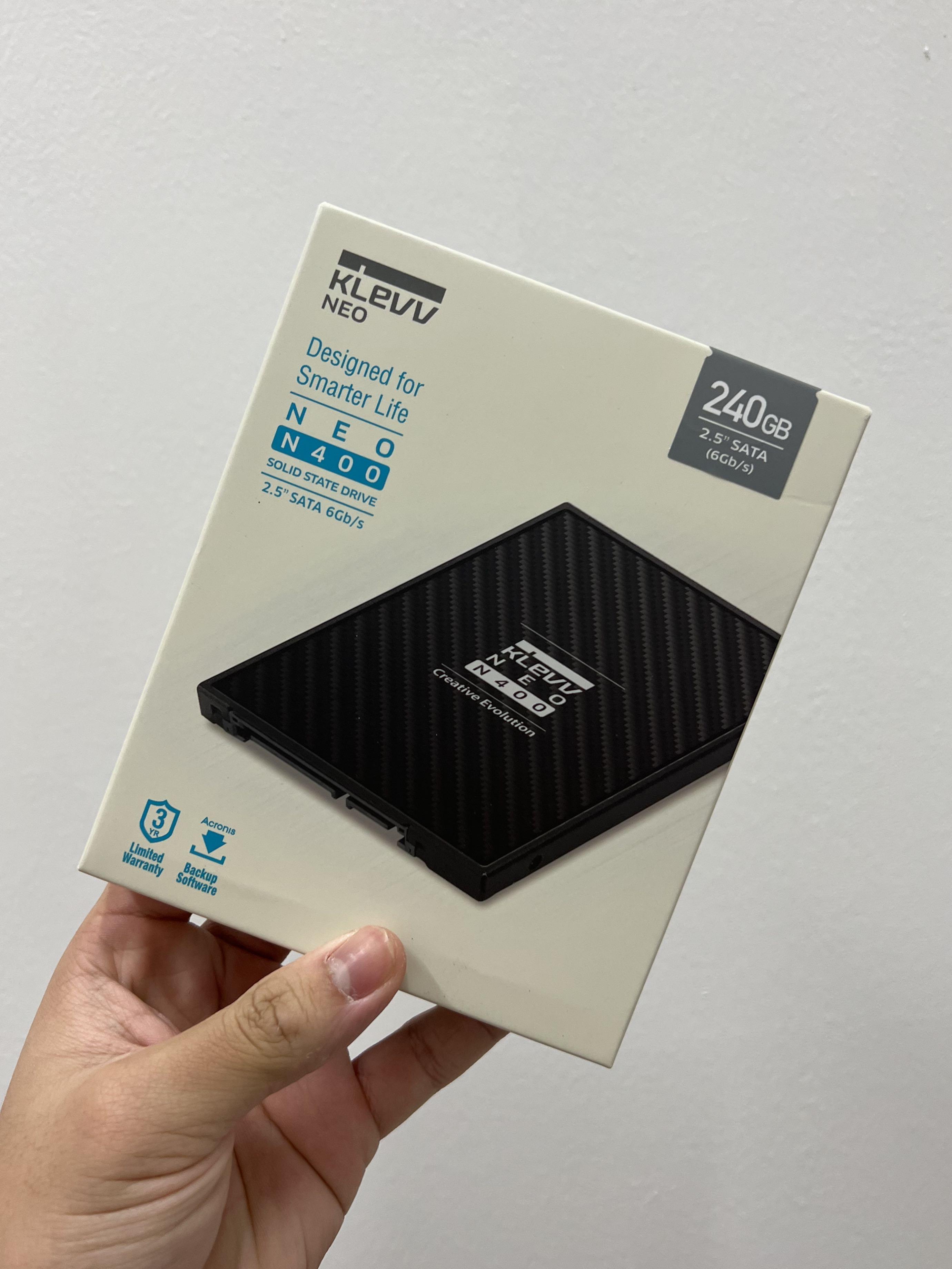 240GB KLEVV NEO N400 SATA SSD 3D NAND INCH, Computers Tech