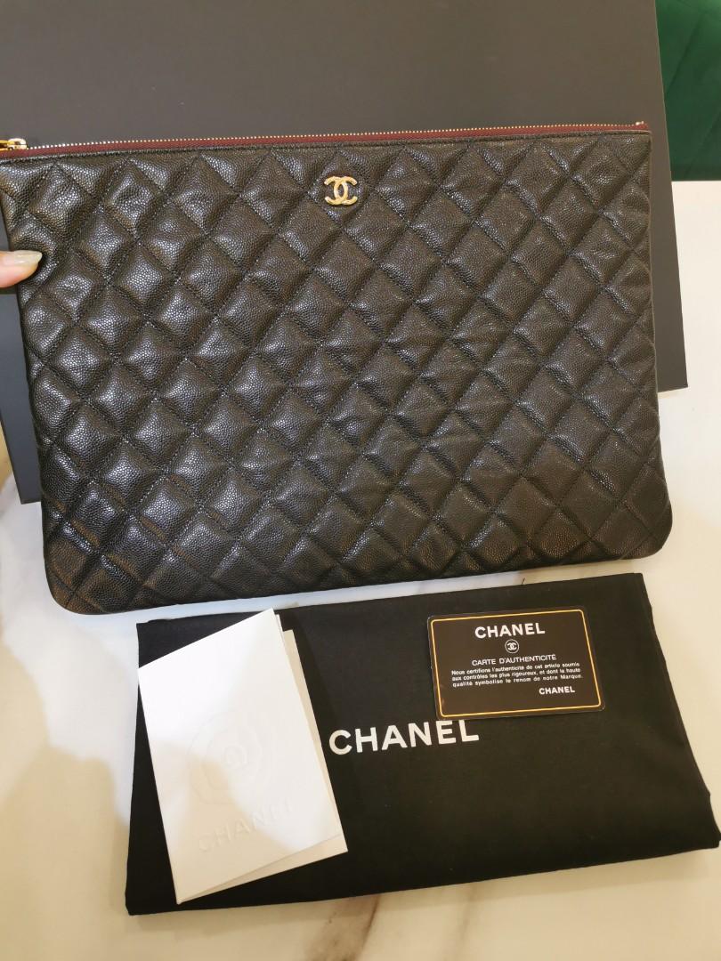 Chanel large pouch sale