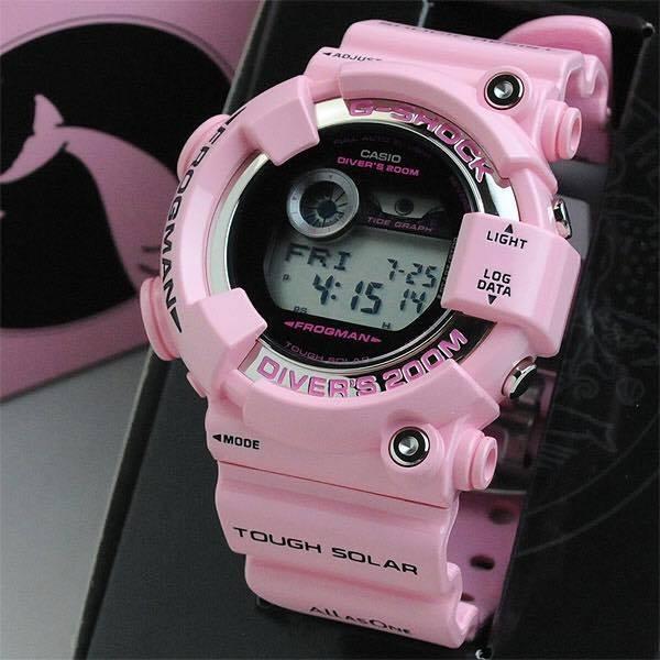 100 Casio G Shock Frogman GF 8250 GF 8250K GF 8250K 4 Pink Special Edition Collaboration Crossover All as One Love the sea