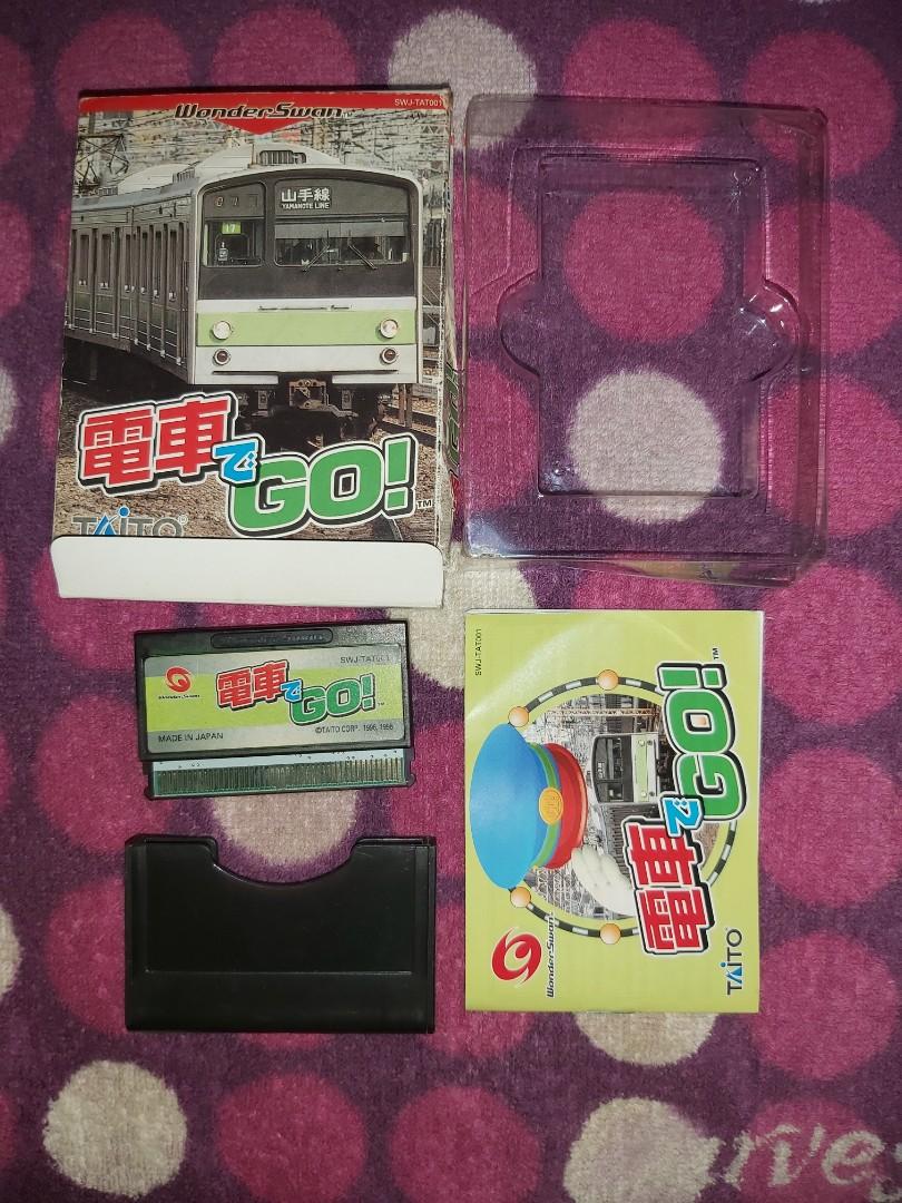 電車Go Taito WS Wonder Swan Corp 1996 1998 SWJ-TAT001 Bandai