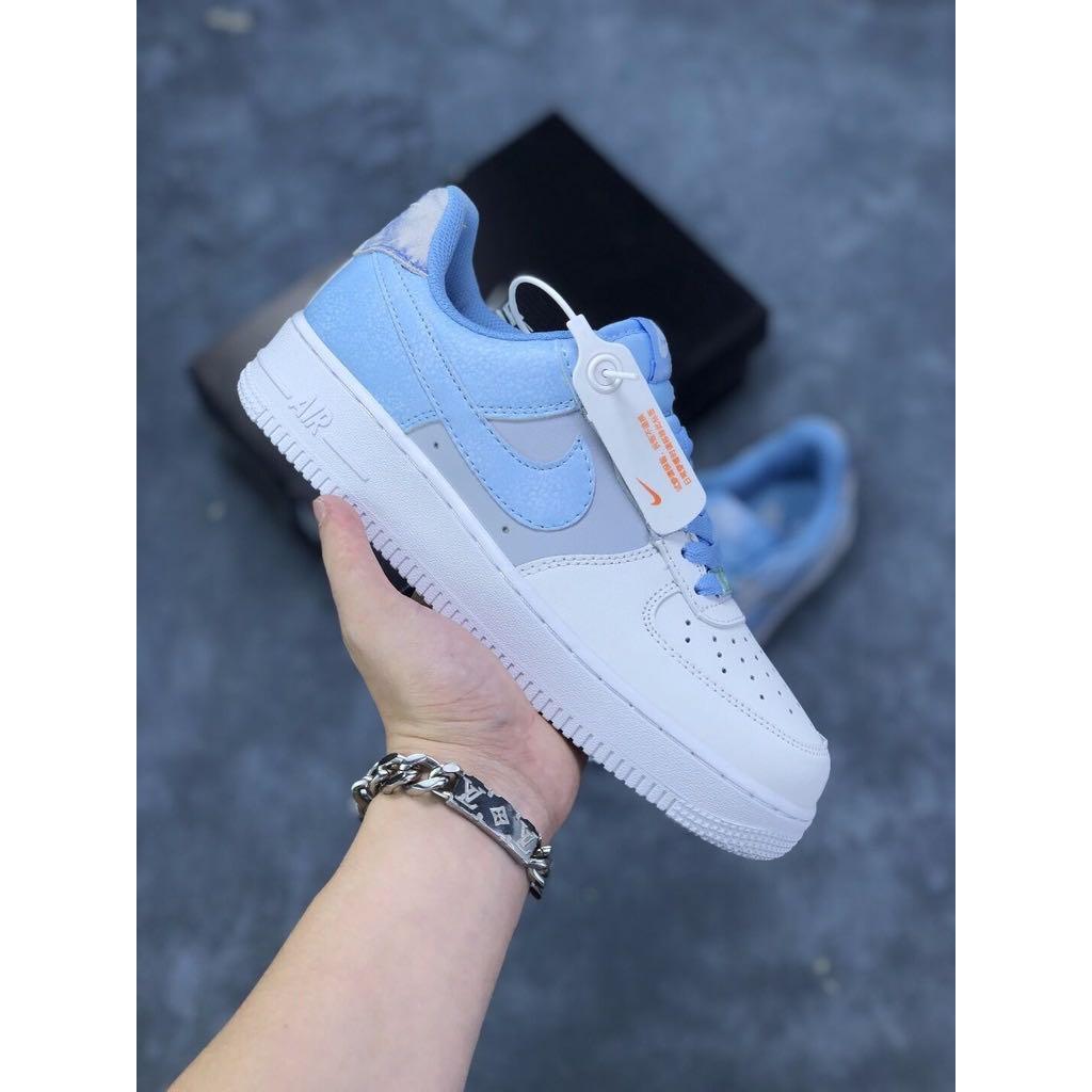Nike air force 1 sage hydrogen blue-hyper crimson discount