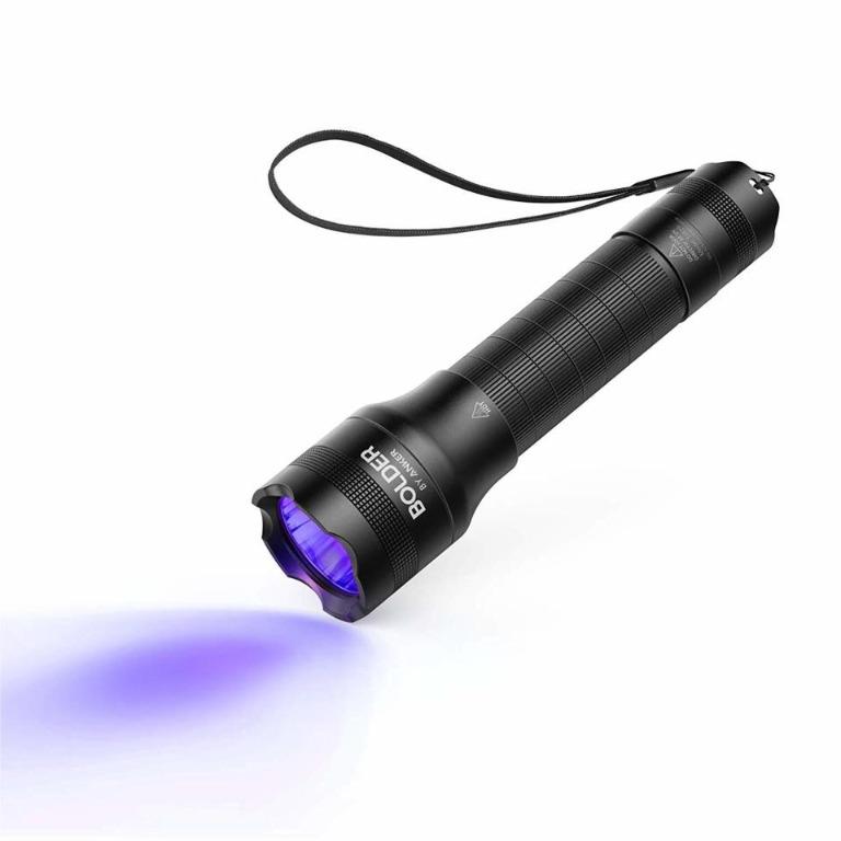 Anker Bolder UV Torch Rechargeable 380nm Ultraviolet Blacklight