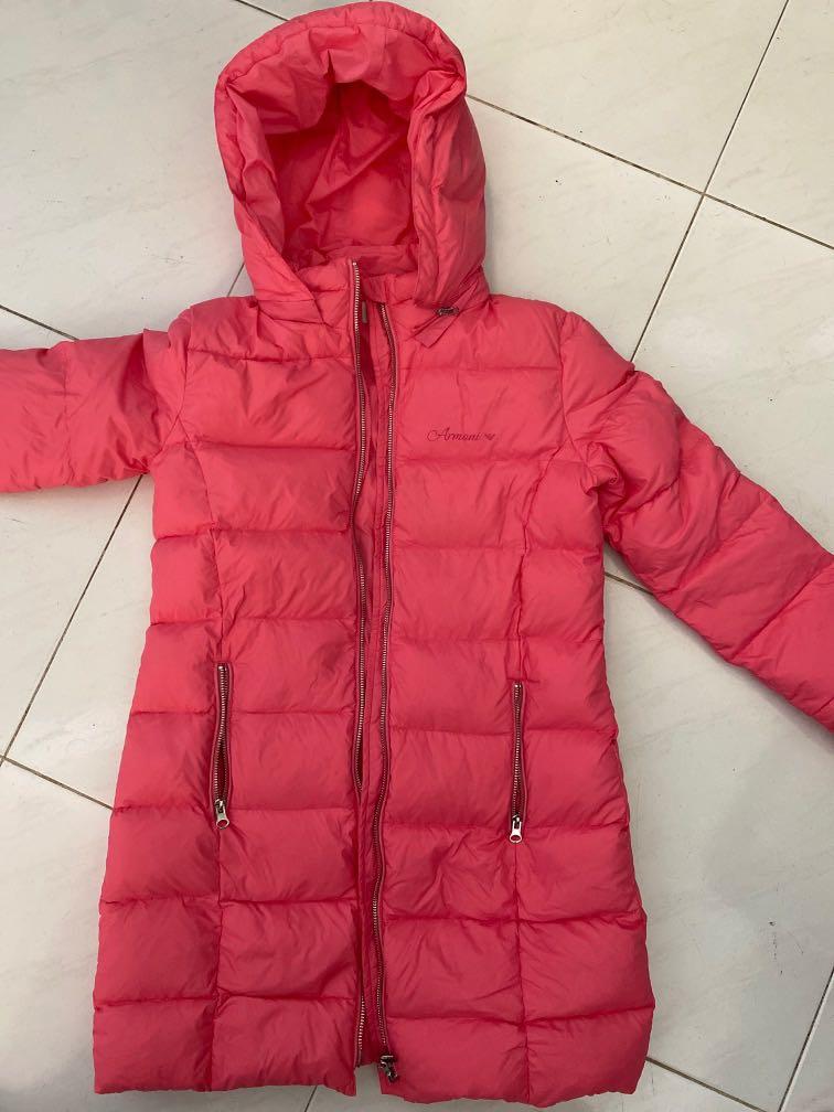 armani winter jacket womens